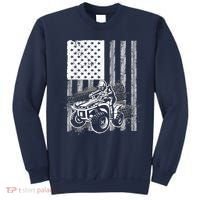 Cool ATV Quad Racing Squad USA Flag 4 Wheeler Sweatshirt thumb 0