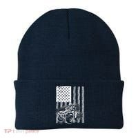 Cool ATV Quad Racing Squad USA Flag 4 Wheeler Beanie thumb 0