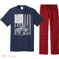 Cool ATV Quad Racing Squad USA Flag 4 Wheeler Pajama Set thumb 0