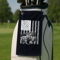 Cool ATV Quad Racing Squad USA Flag 4 Wheeler Golf Towel thumb 2