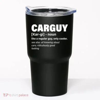Car Guy Definition Classic Funny Tumbler