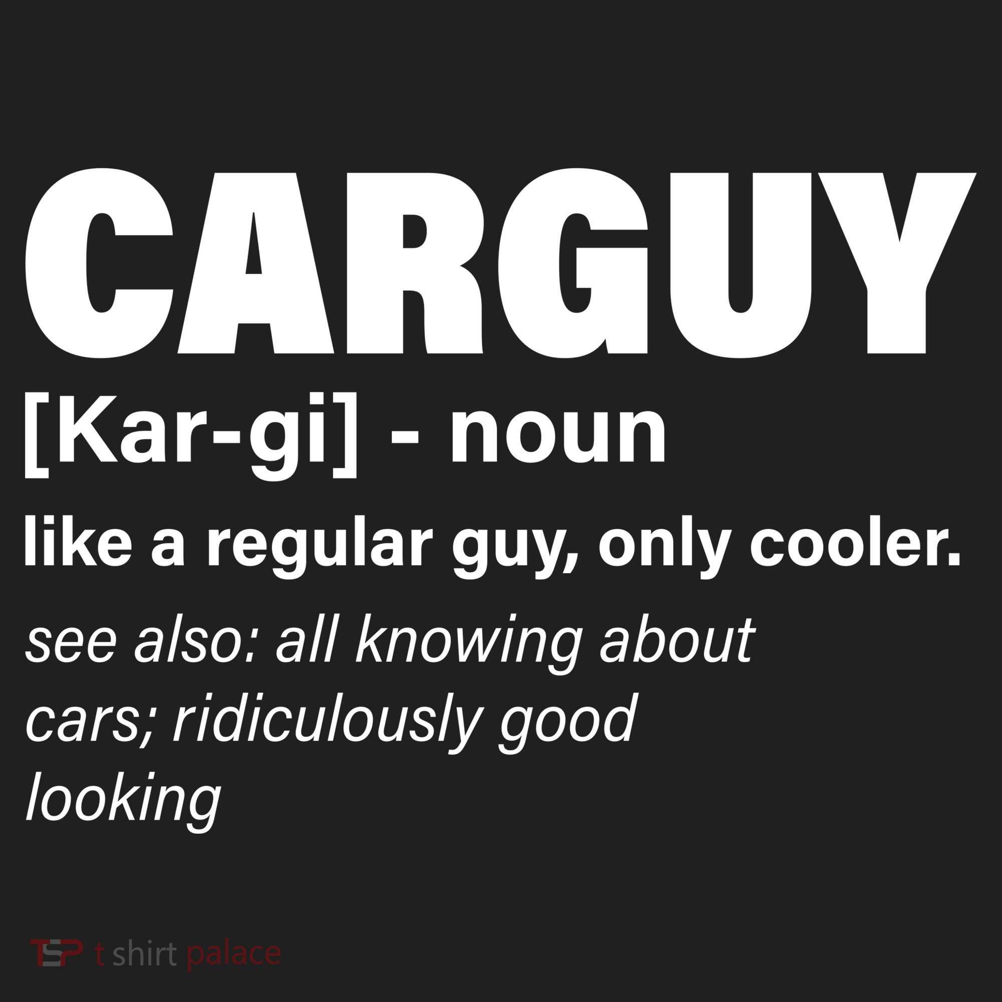Car Guy Definition Classic Funny Golf Towel