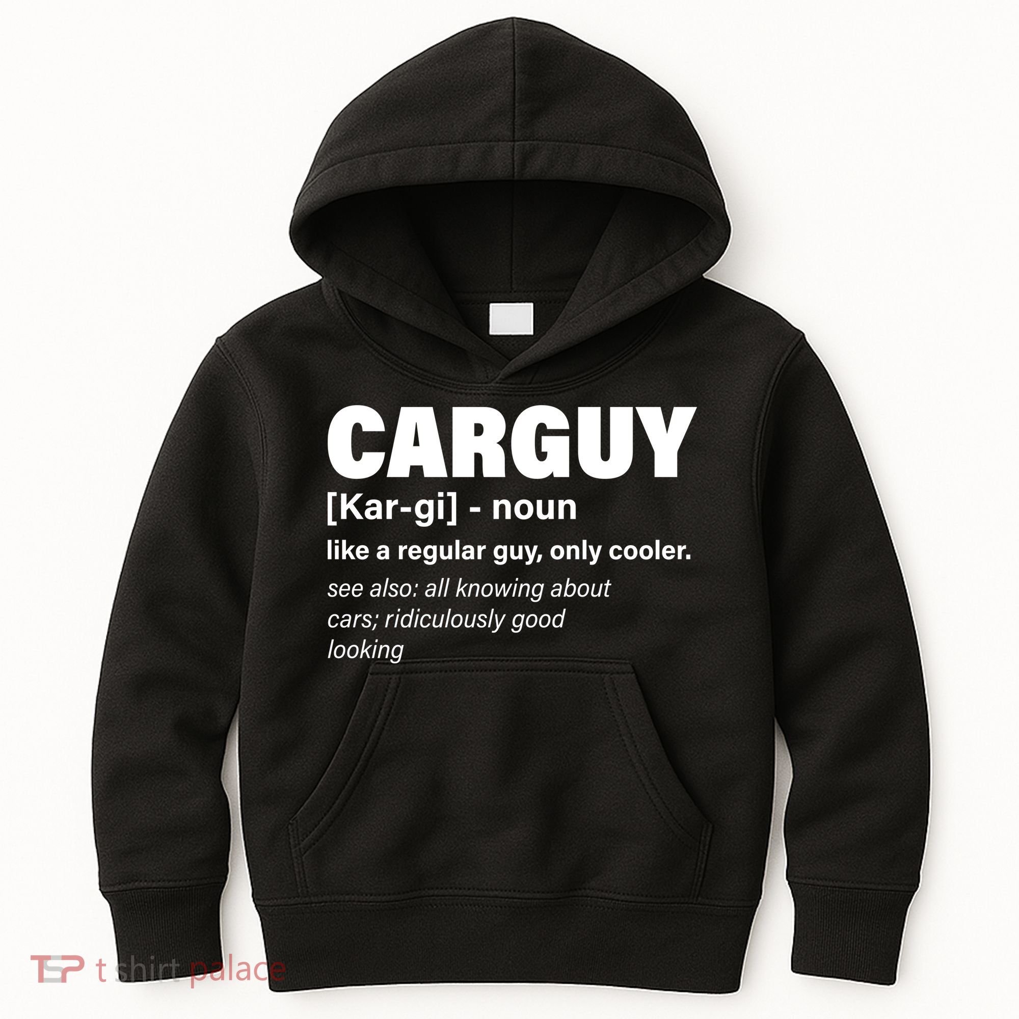 Car Guy Definition Classic Funny Kids Hoodie