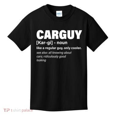 Car Guy Definition Classic Funny Kids T-Shirt