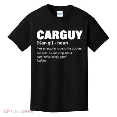 Car Guy Definition Classic Funny Kids T-Shirt