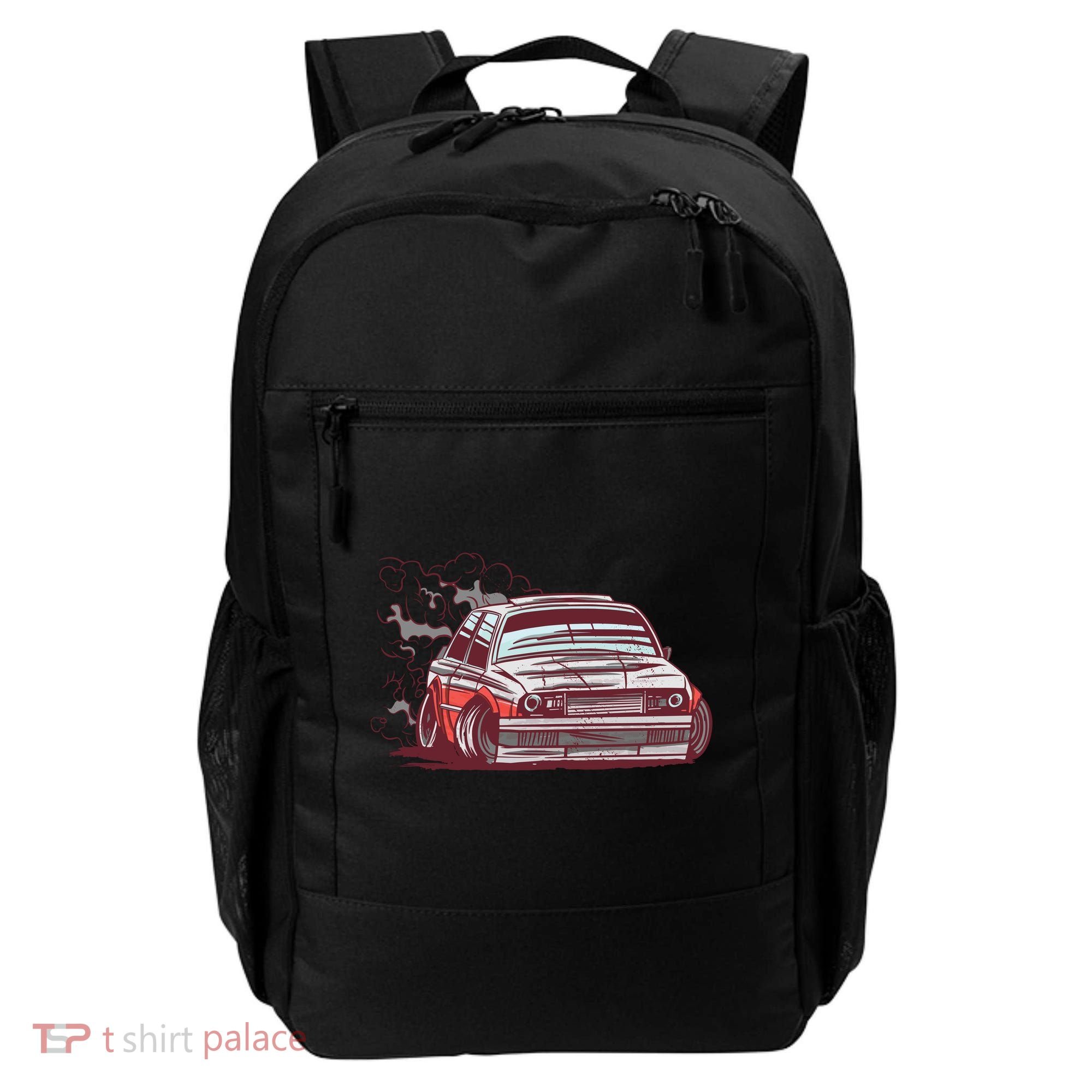 Car Motorsport Drifting Backpack