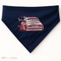Car Motorsport Drifting USA-Made Doggie Bandana thumb 0