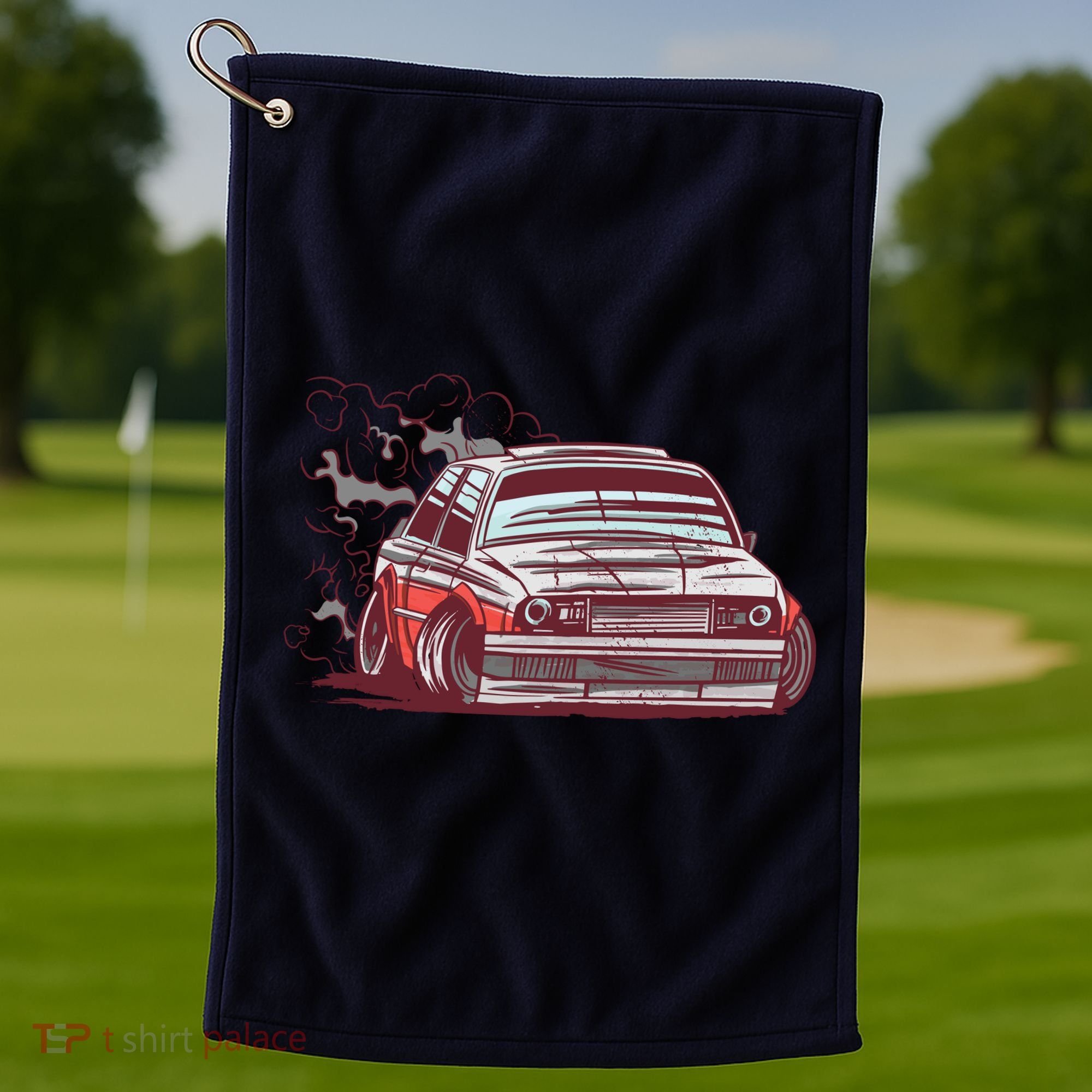 Car Motorsport Drifting Golf Towel