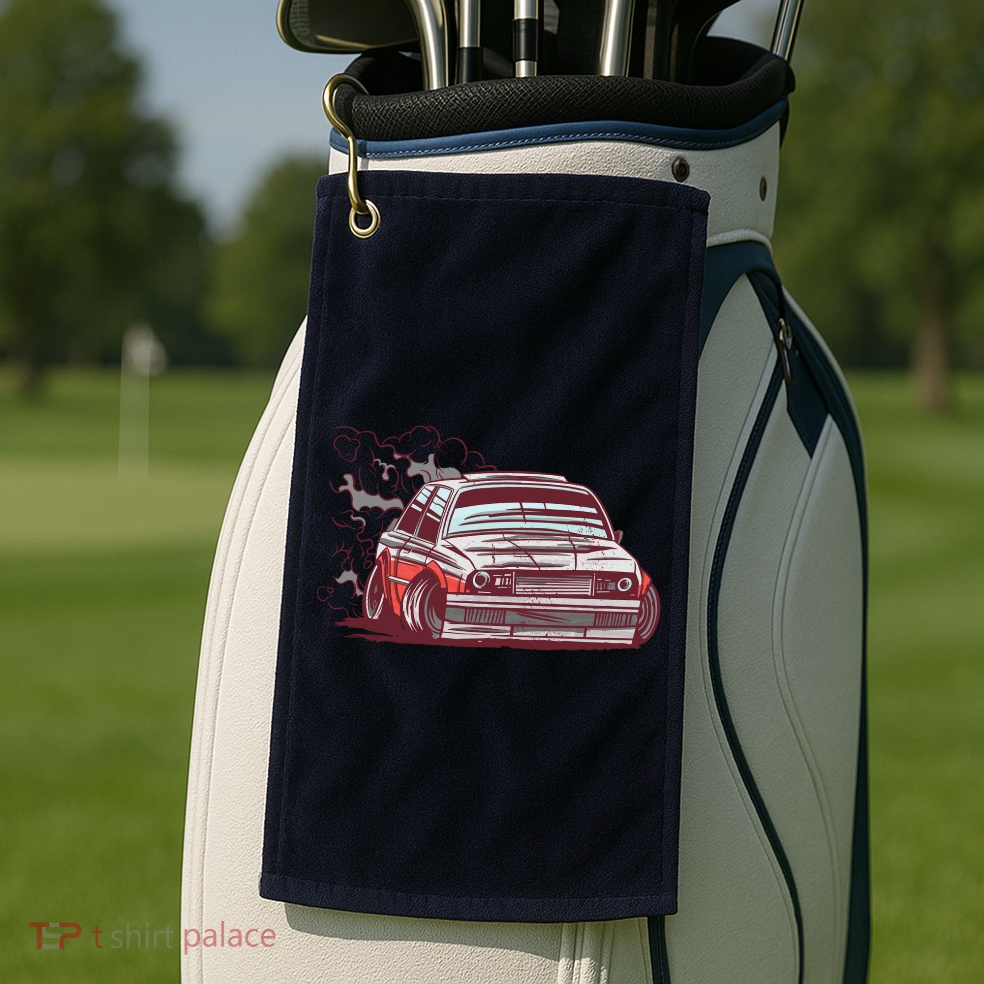 Car Motorsport Drifting Golf Towel