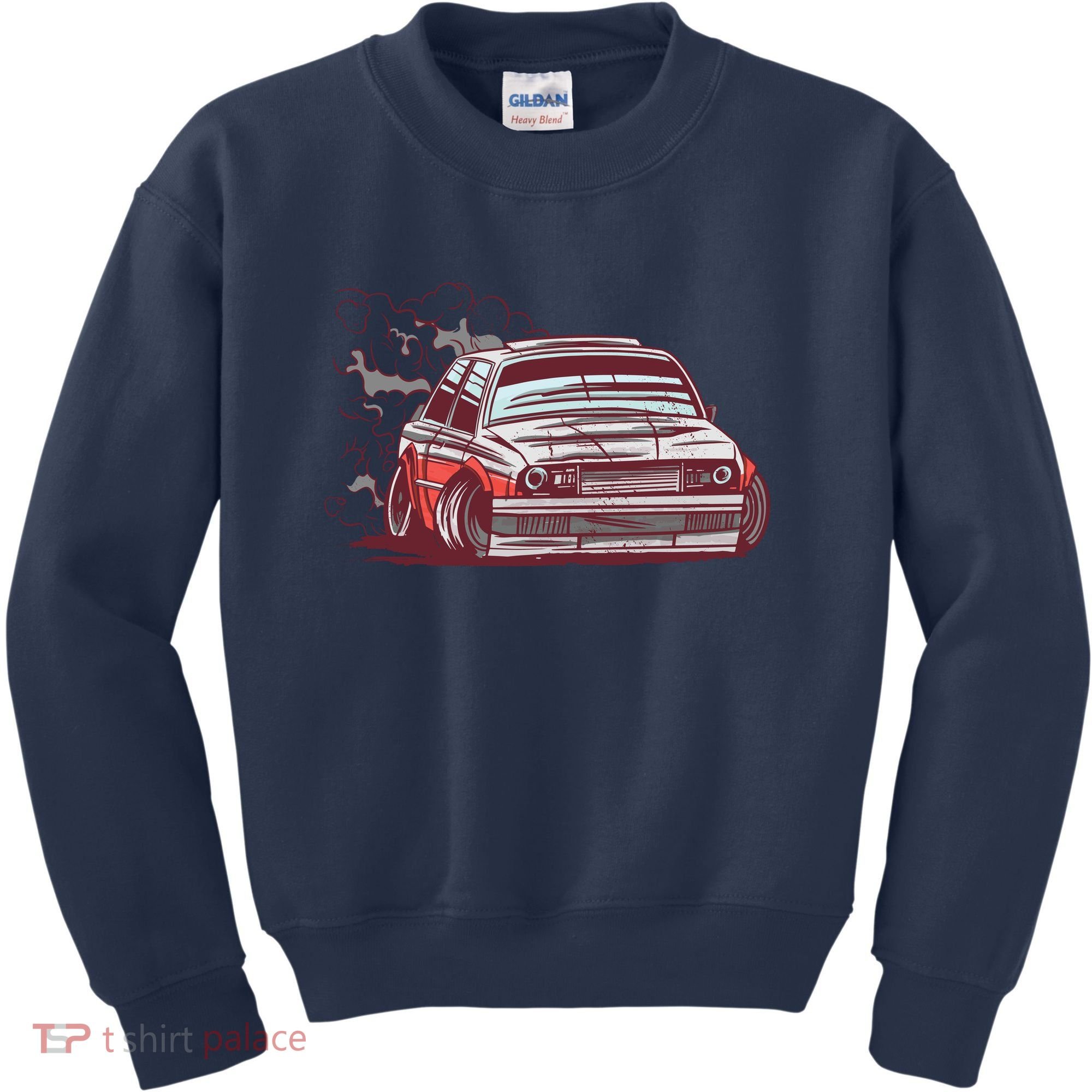 Car Motorsport Drifting Kids Sweatshirt
