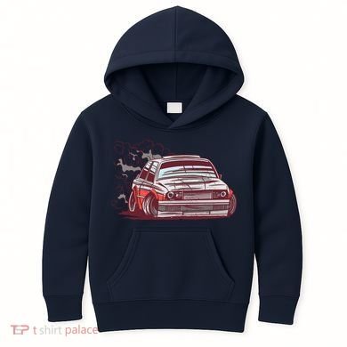 Car Motorsport Drifting Kids Hoodie