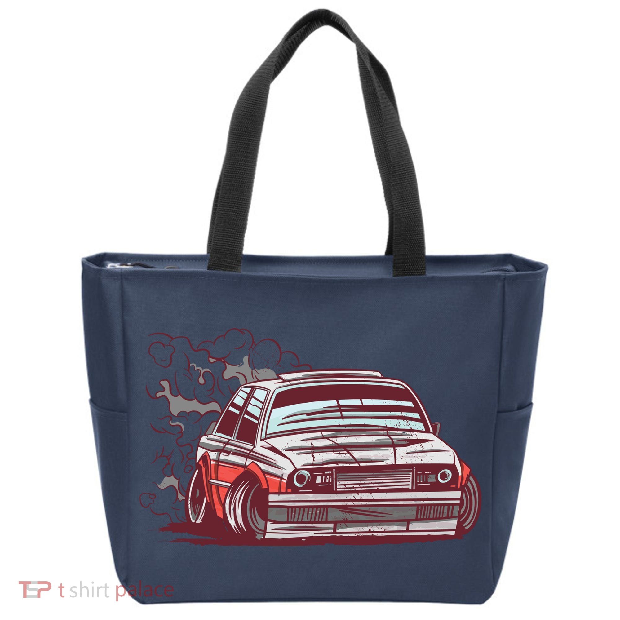 Car Motorsport Drifting Tote Bag