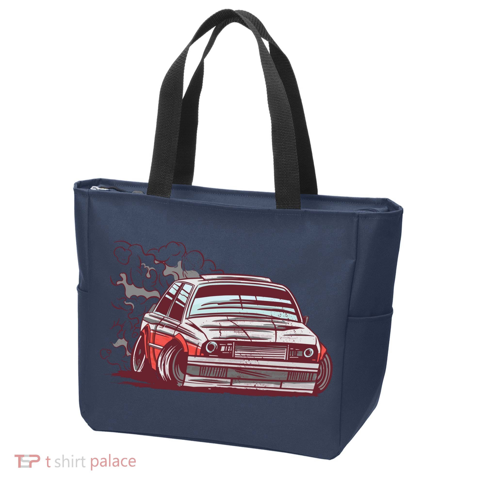 Car Motorsport Drifting Tote Bag
