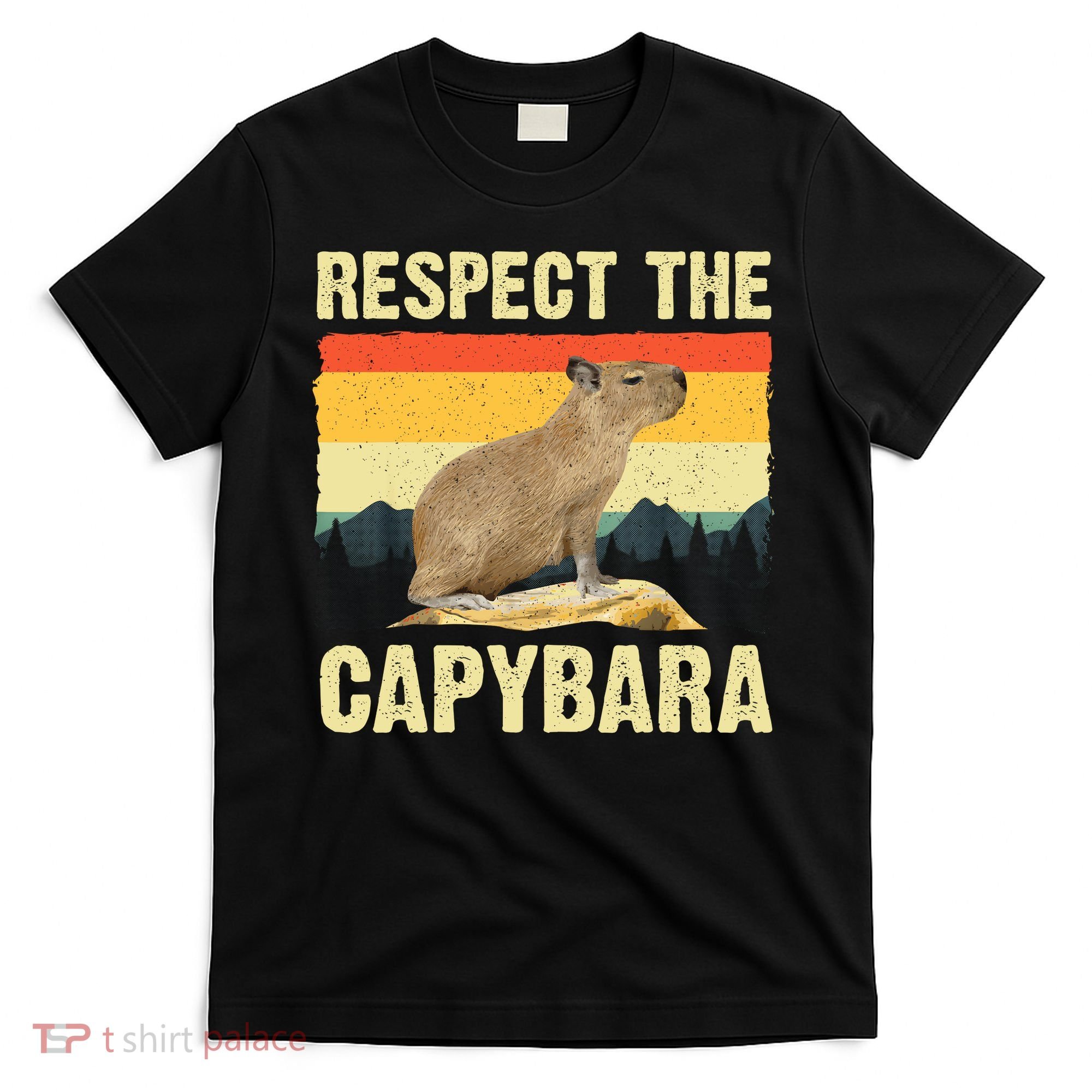 Capybara Art Rodent Animal Lover Capybara T-Shirt