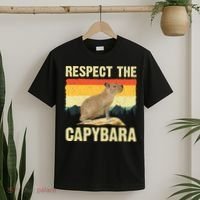 Capybara Art Rodent Animal Lover Capybara T-Shirt thumb 2