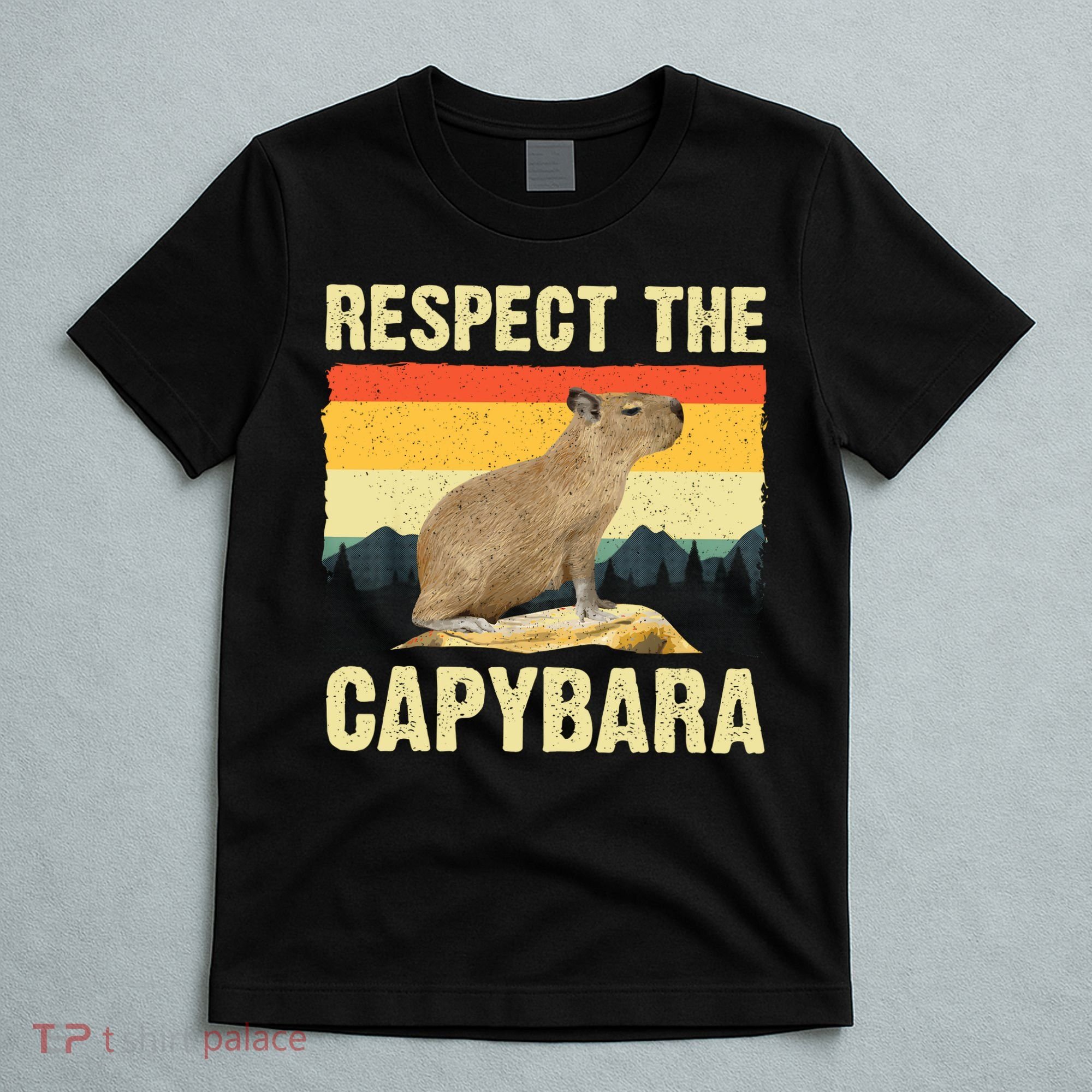 Capybara Art Rodent Animal Lover Capybara T-Shirt