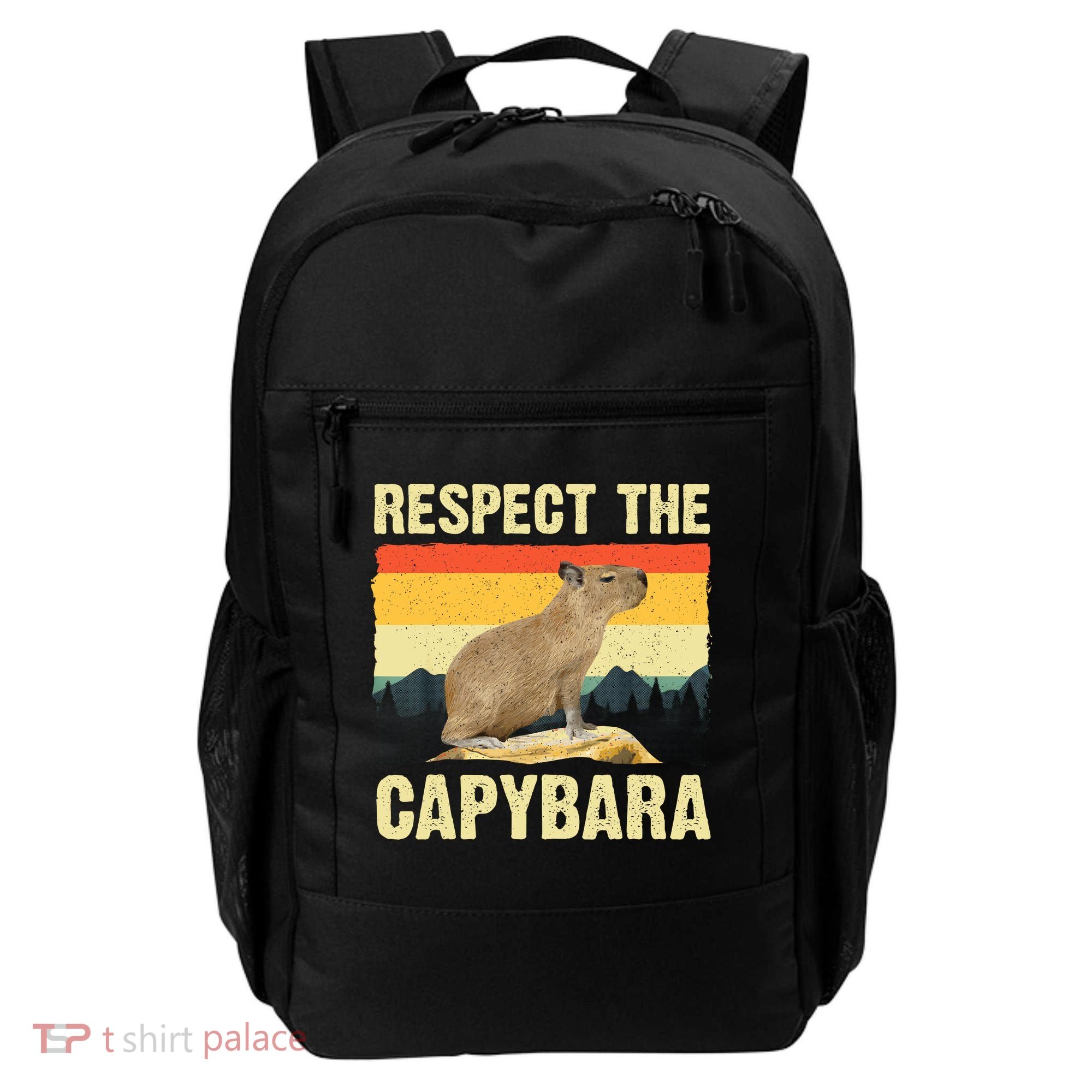 Capybara Art Rodent Animal Lover Capybara Backpack