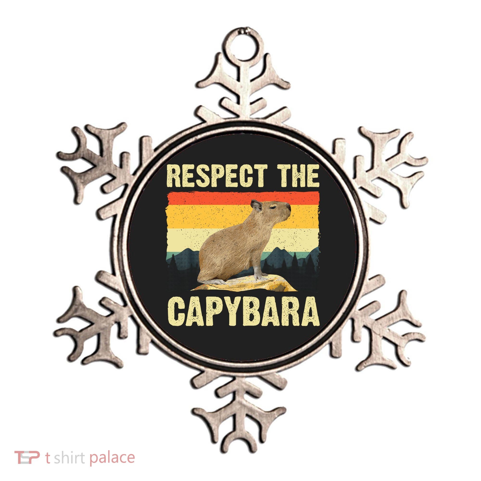 Capybara Art Rodent Animal Lover Capybara Ornament