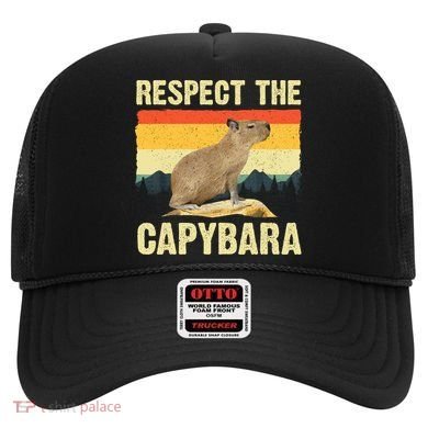 Capybara Art Rodent Animal Lover Capybara Hat