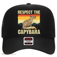 Capybara Art Rodent Animal Lover Capybara Hat thumb 0