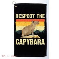 Capybara Art Rodent Animal Lover Capybara Golf Towel thumb 0