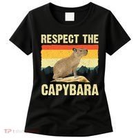 Capybara Art Rodent Animal Lover Capybara Women's T-Shirt thumb 0