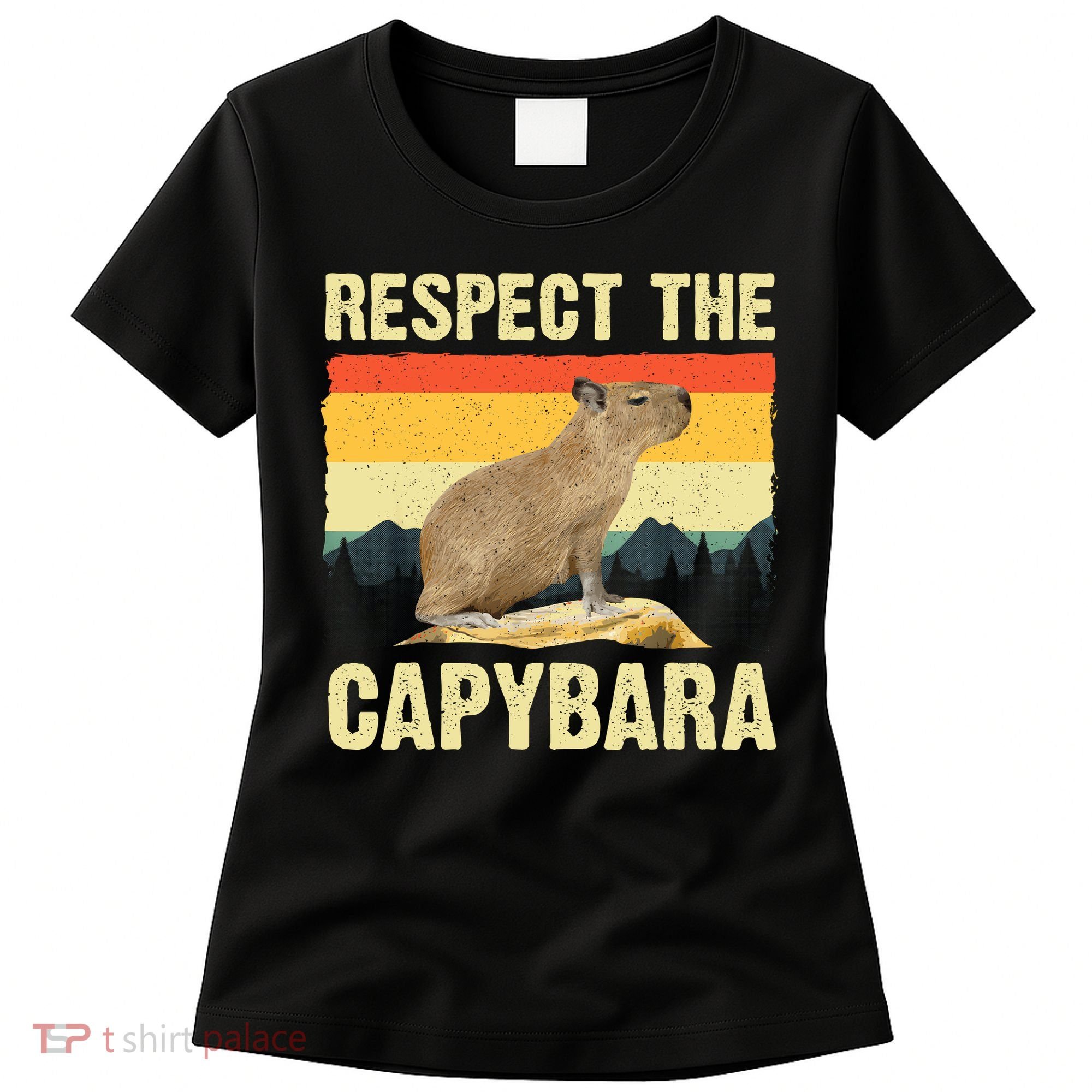 Capybara Art Rodent Animal Lover Capybara Women's T-Shirt