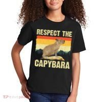 Capybara Art Rodent Animal Lover Capybara Kids T-Shirt thumb 2