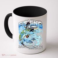 Catch And Release Largemouth Bass Fishing Coffee Mug thumb 0