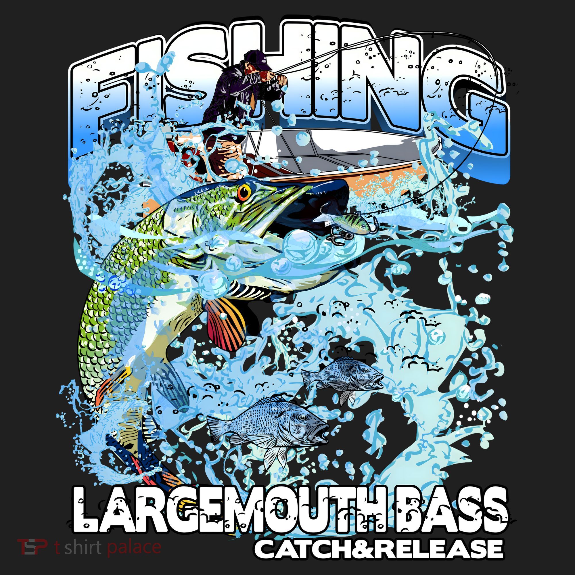 Catch And Release Largemouth Bass Fishing Tumbler