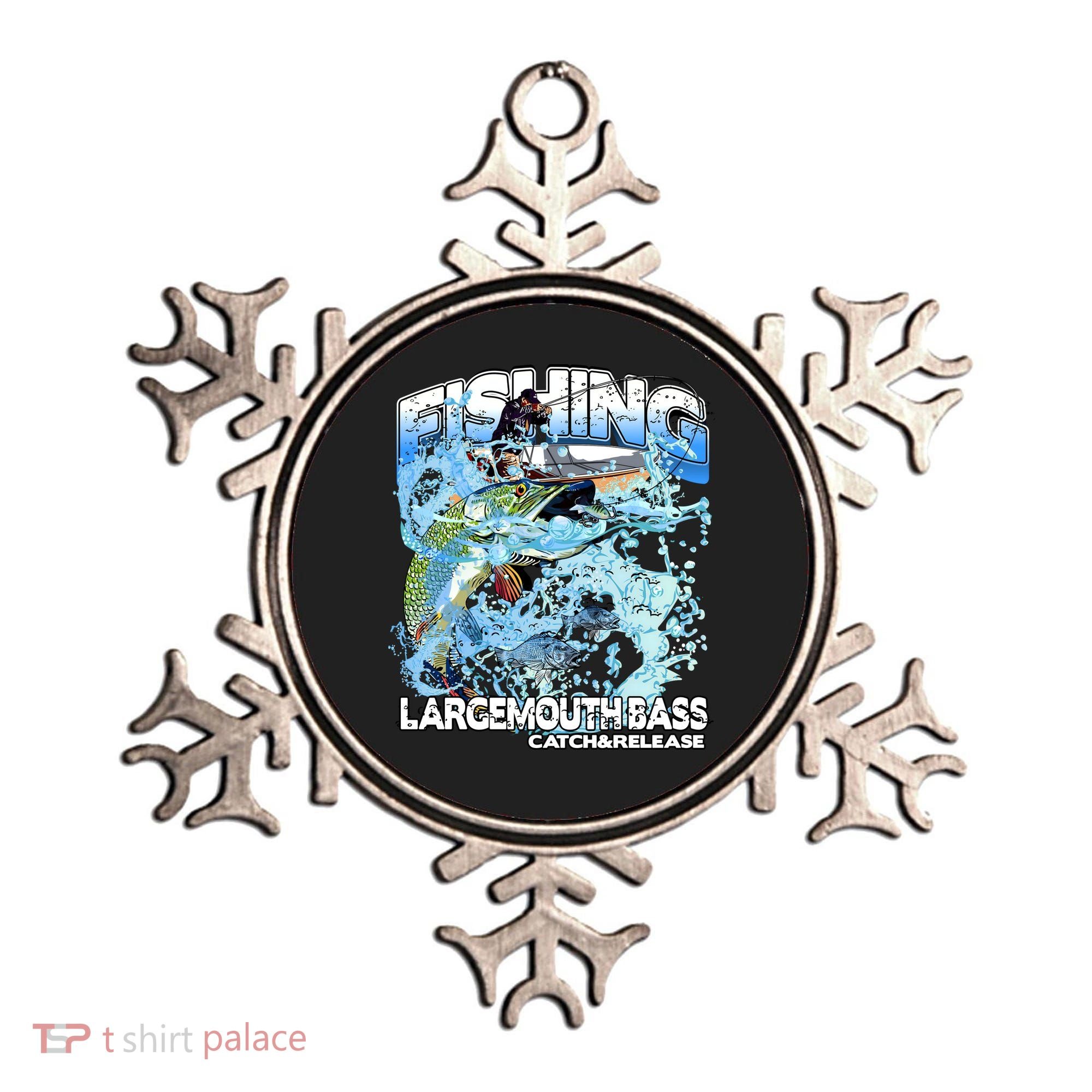 Catch And Release Largemouth Bass Fishing Ornament