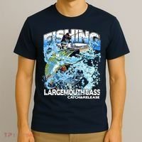 Catch And Release Largemouth Bass Fishing T-Shirt thumb 3