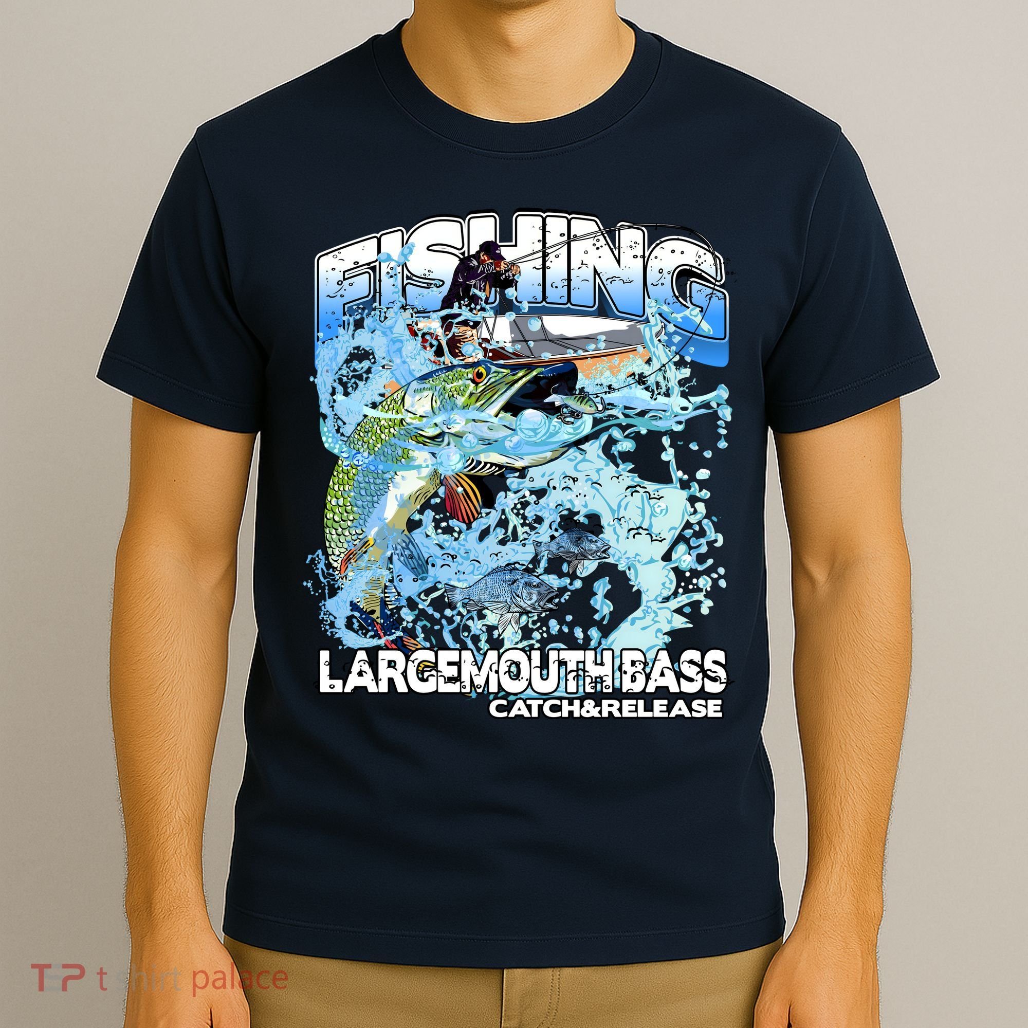 Catch And Release Largemouth Bass Fishing T-Shirt
