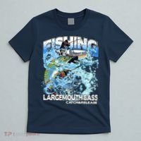 Catch And Release Largemouth Bass Fishing T-Shirt thumb 5