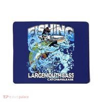 Catch And Release Largemouth Bass Fishing Mousepad thumb 0