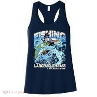 Catch And Release Largemouth Bass Fishing Women's Tank Top thumb 0