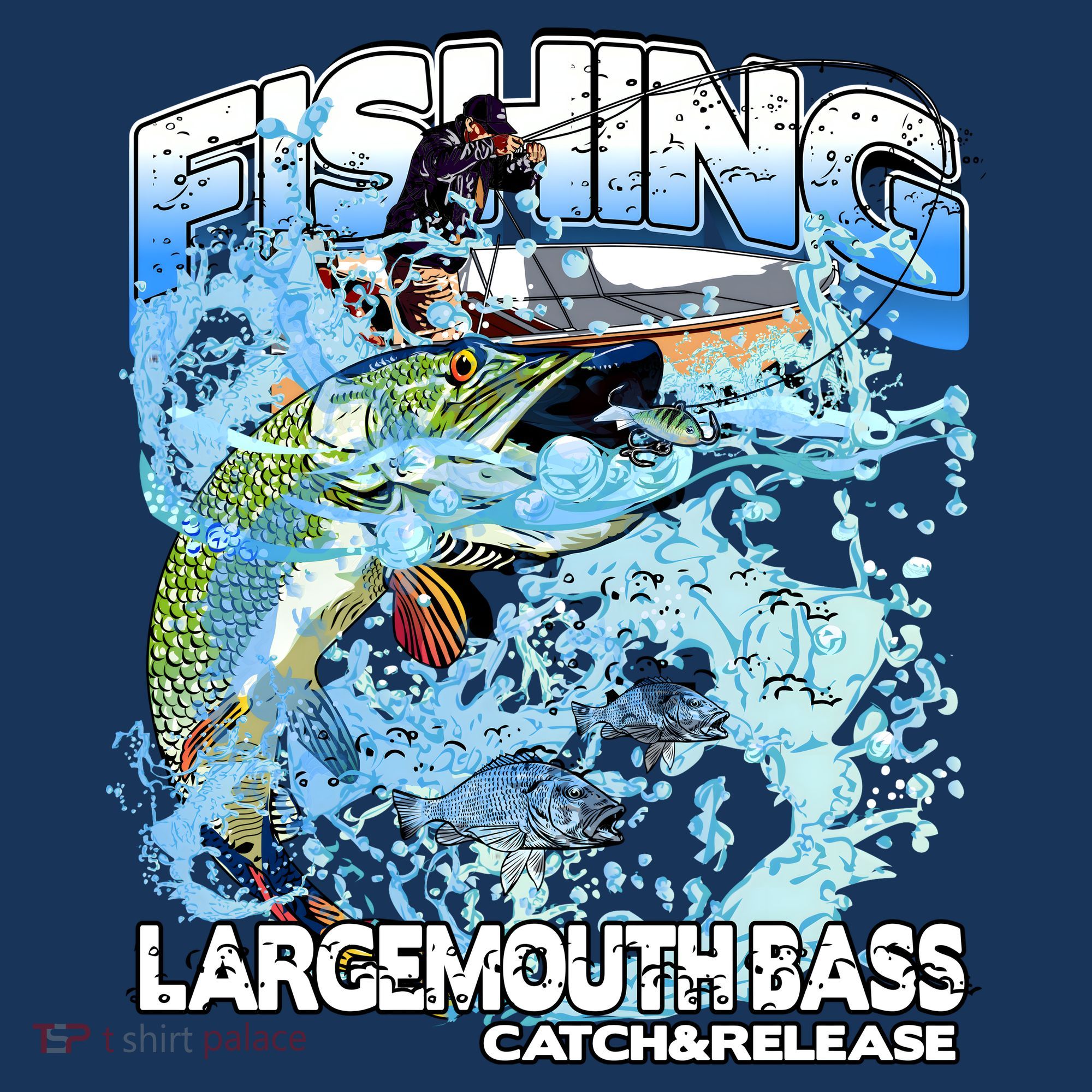 Catch And Release Largemouth Bass Fishing Women's Tank Top
