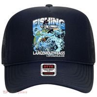 Catch And Release Largemouth Bass Fishing Hat thumb 0