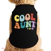 Cool Aunt Retro Gift Doggie Tank thumb 0