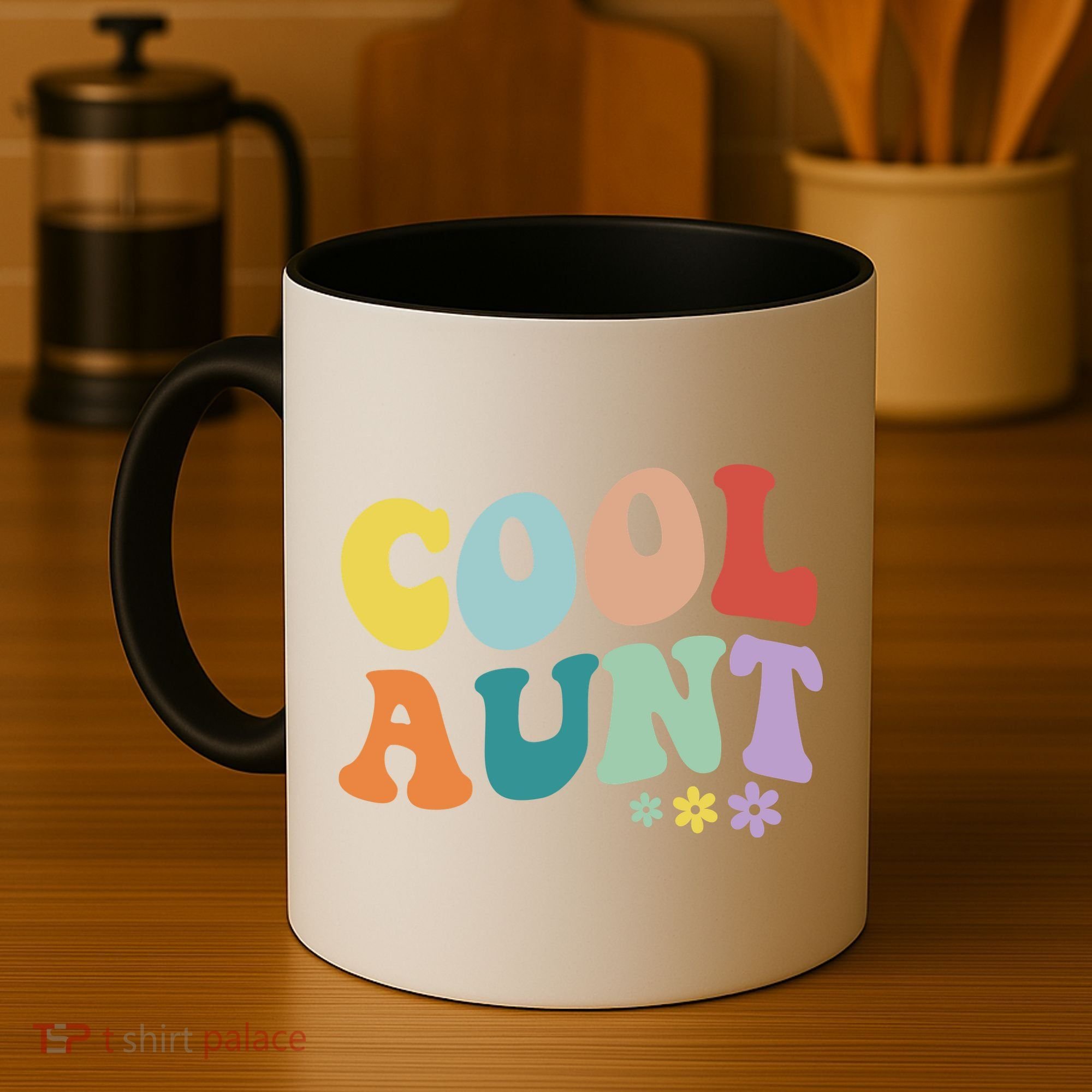 Cool Aunt Retro Gift Coffee Mug