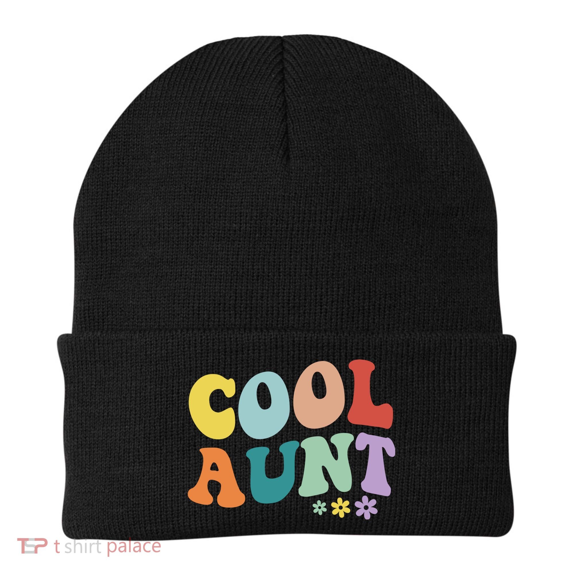 Cool Aunt Retro Gift Beanie