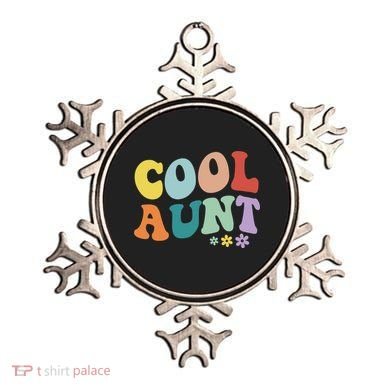 Cool Aunt Retro Gift Ornament