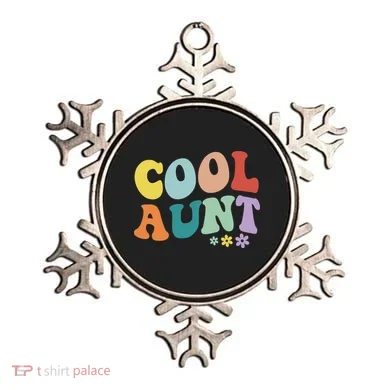 Cool Aunt Retro Gift Ornament