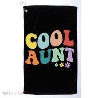 Cool Aunt Retro Gift Golf Towel thumb 0