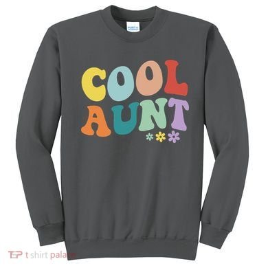 Cool Aunt Retro Gift Sweatshirt