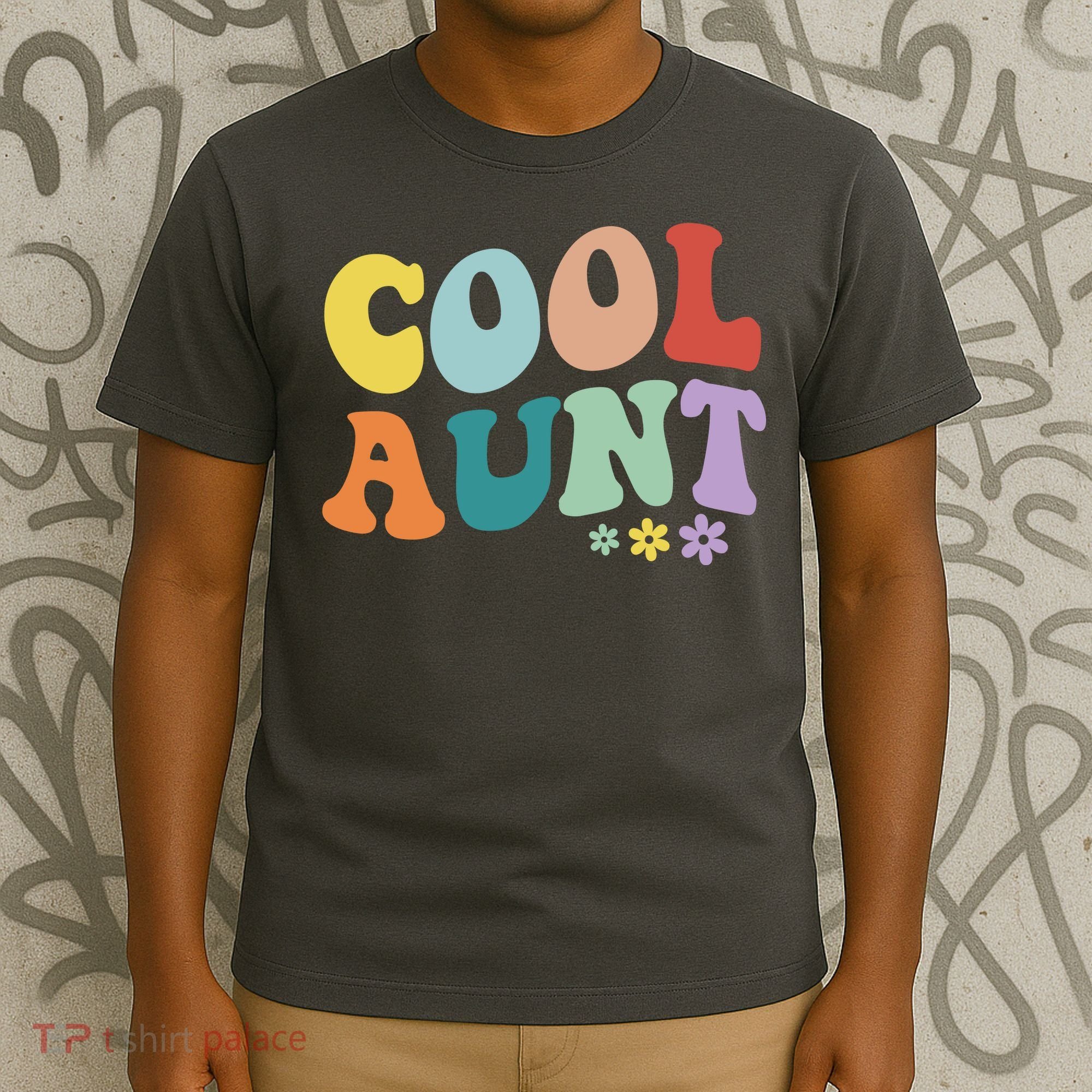 Cool Aunt Retro Gift T-Shirt