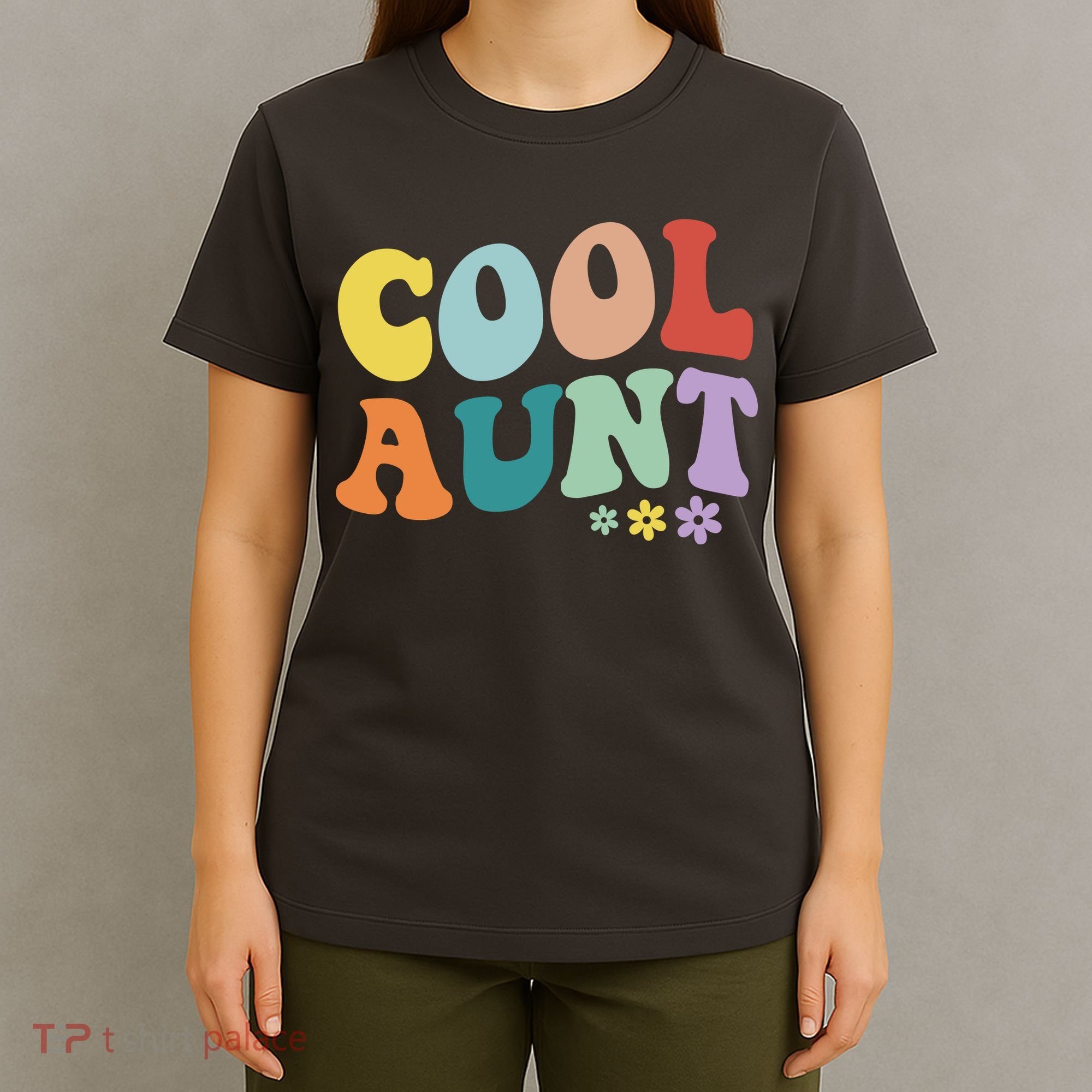 Cool Aunt Retro Gift T-Shirt