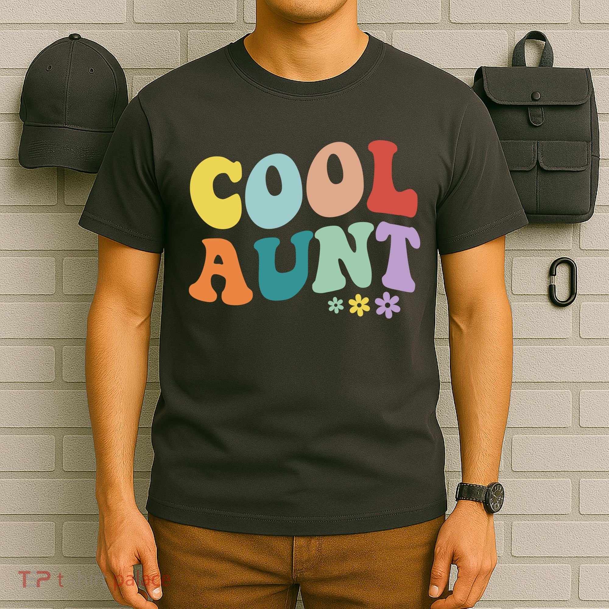 Cool Aunt Retro Gift T-Shirt
