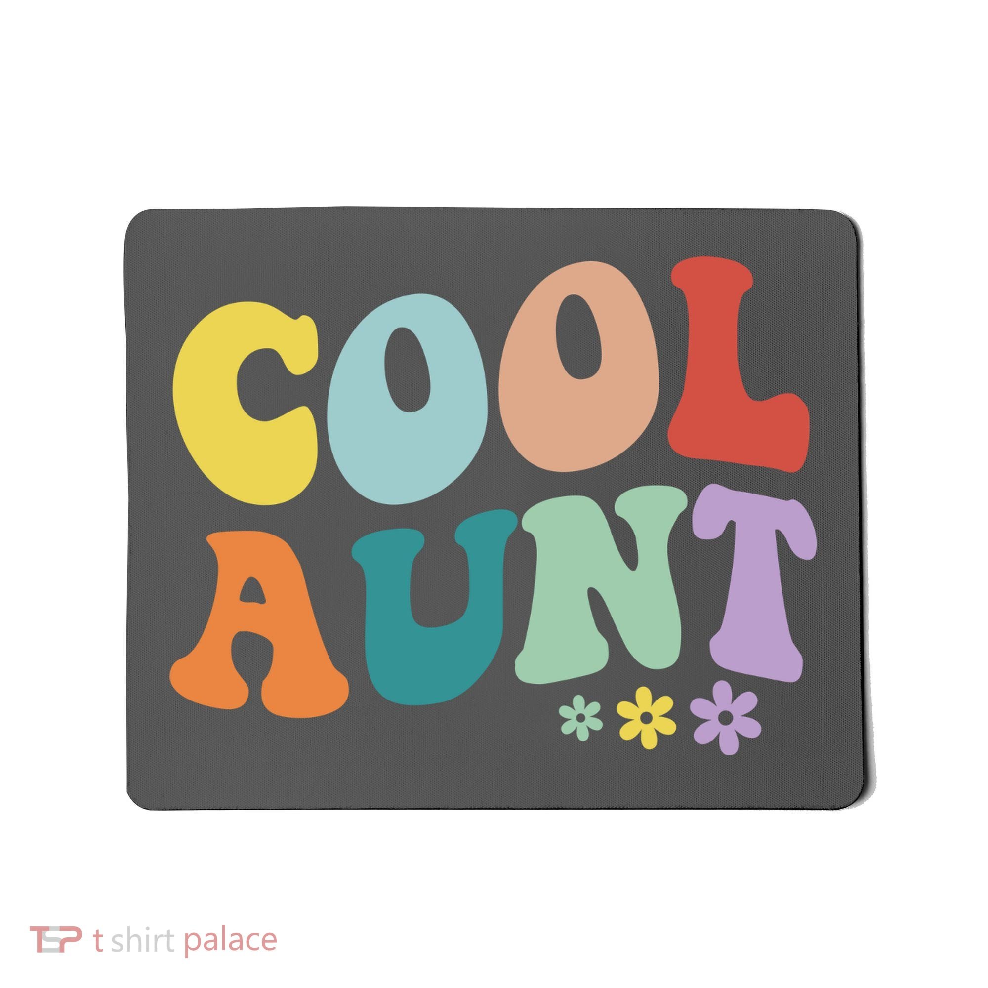 Cool Aunt Retro Gift Mousepad