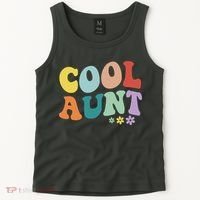 Cool Aunt Retro Gift Tank Top thumb 2